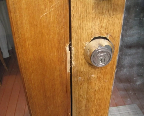 Broken Door Lock